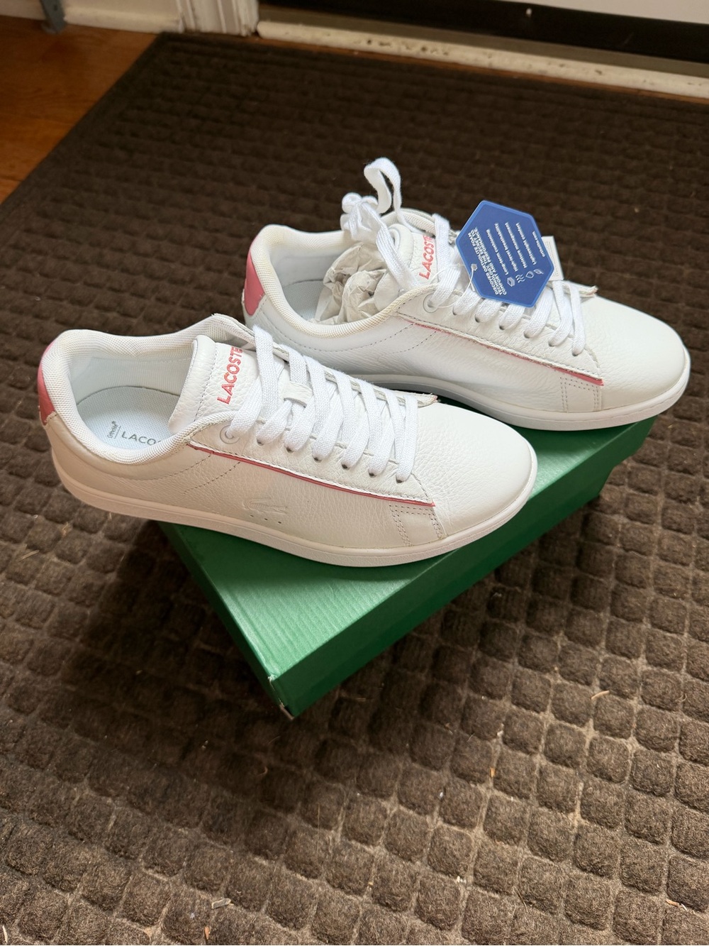 Lacoste Carnaby Evo Womens Sneakers White size 7 / EU 38
